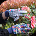 SRSAFETY 100% printed cotton working garden line gardening gloves